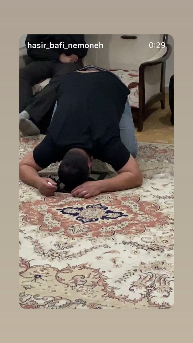  جدید ترین استوری اینستاگرام محمد جرجندی