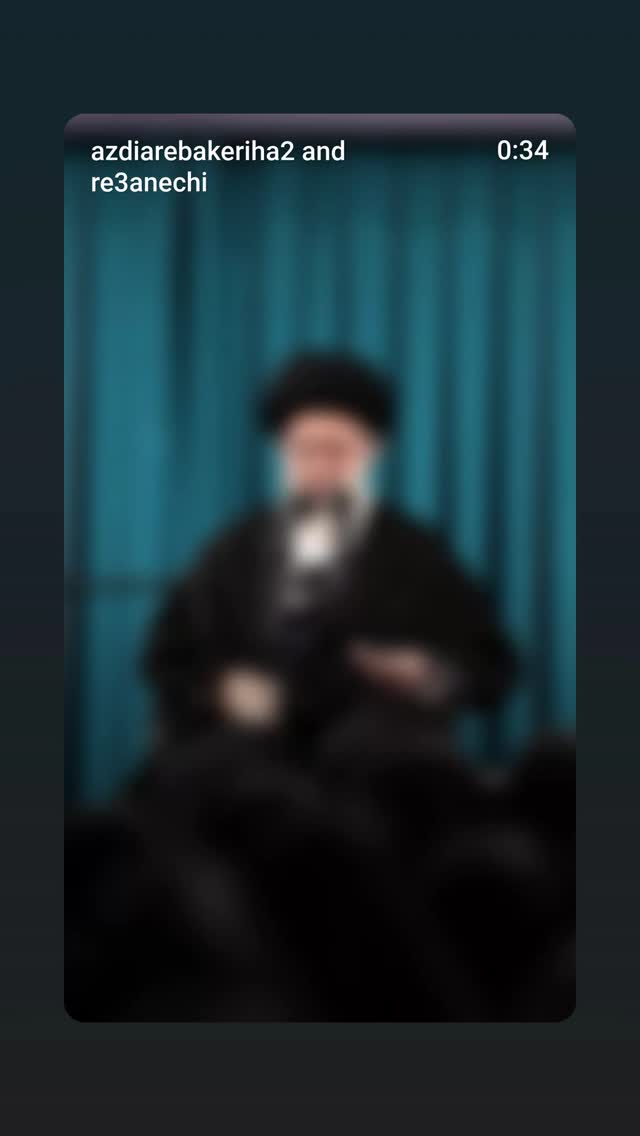  جدید ترین استوری اینستاگرام محمدرضا رودکی