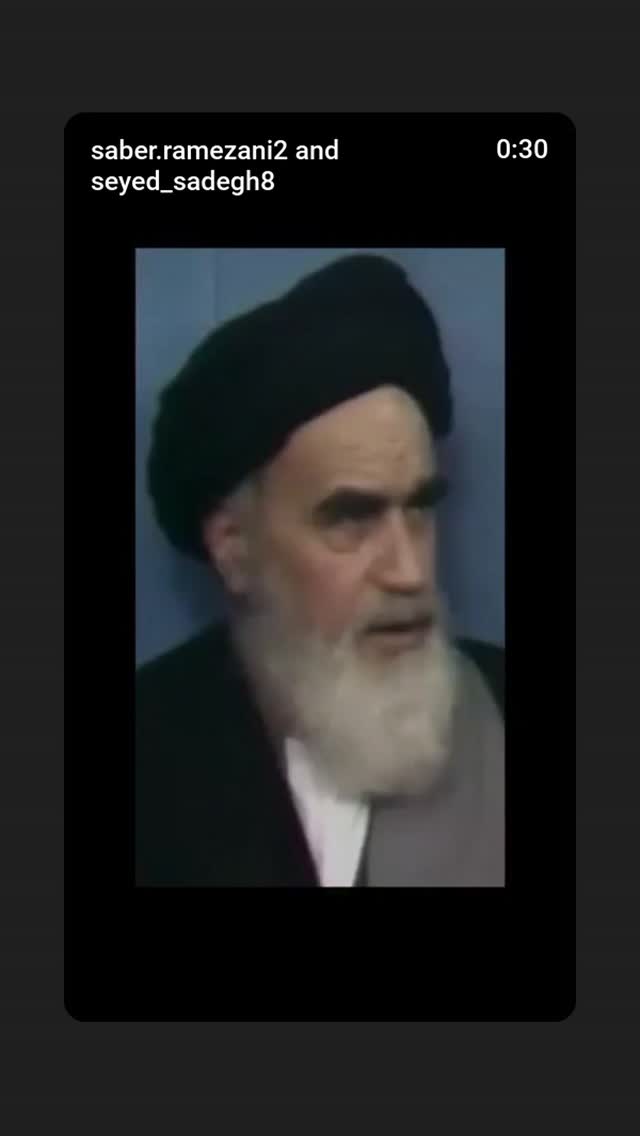  جدید ترین استوری اینستاگرام محمدرضا رودکی