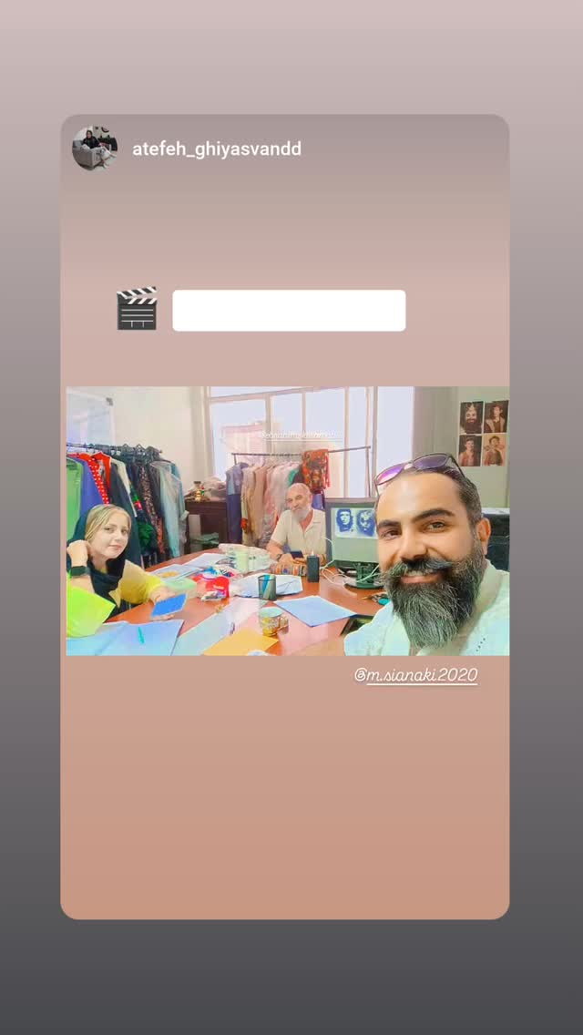  جدید ترین استوری اینستاگرام محمد جواد سیانکی