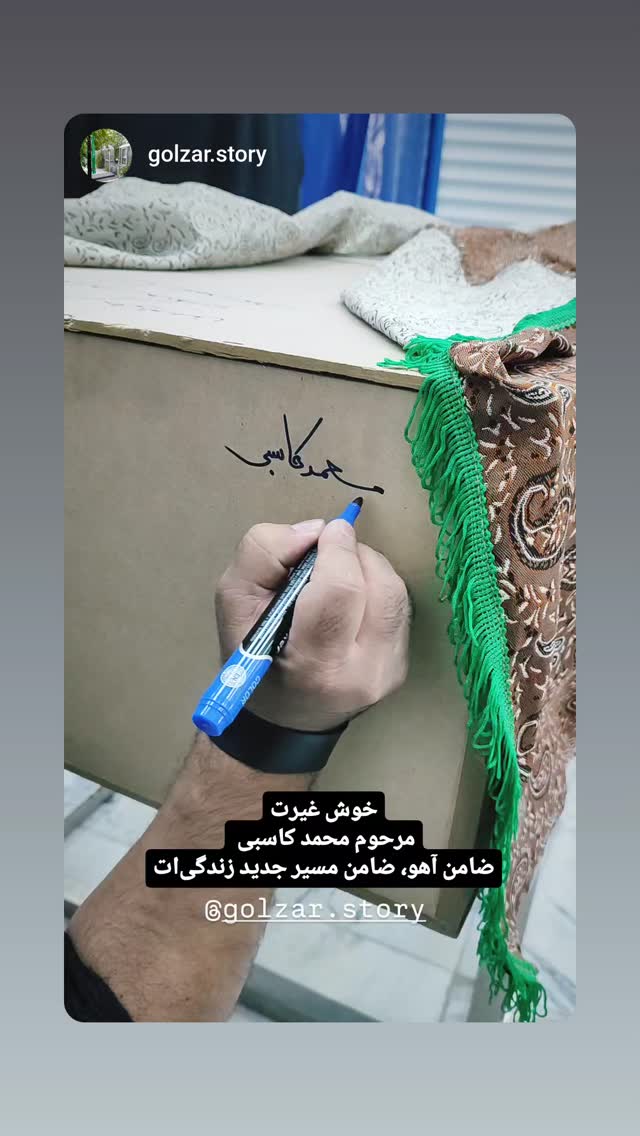  جدید ترین استوری اینستاگرام مرضیه کیان