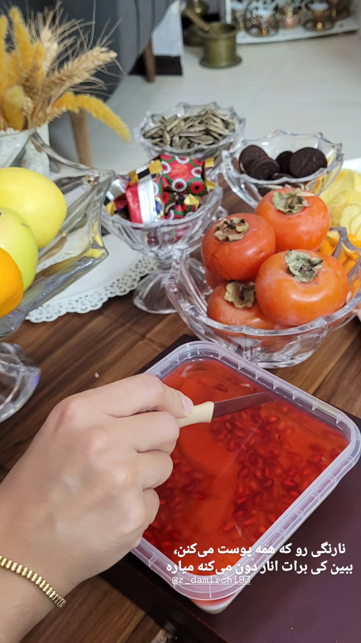  جدید ترین استوری اینستاگرام مرضیه کیان