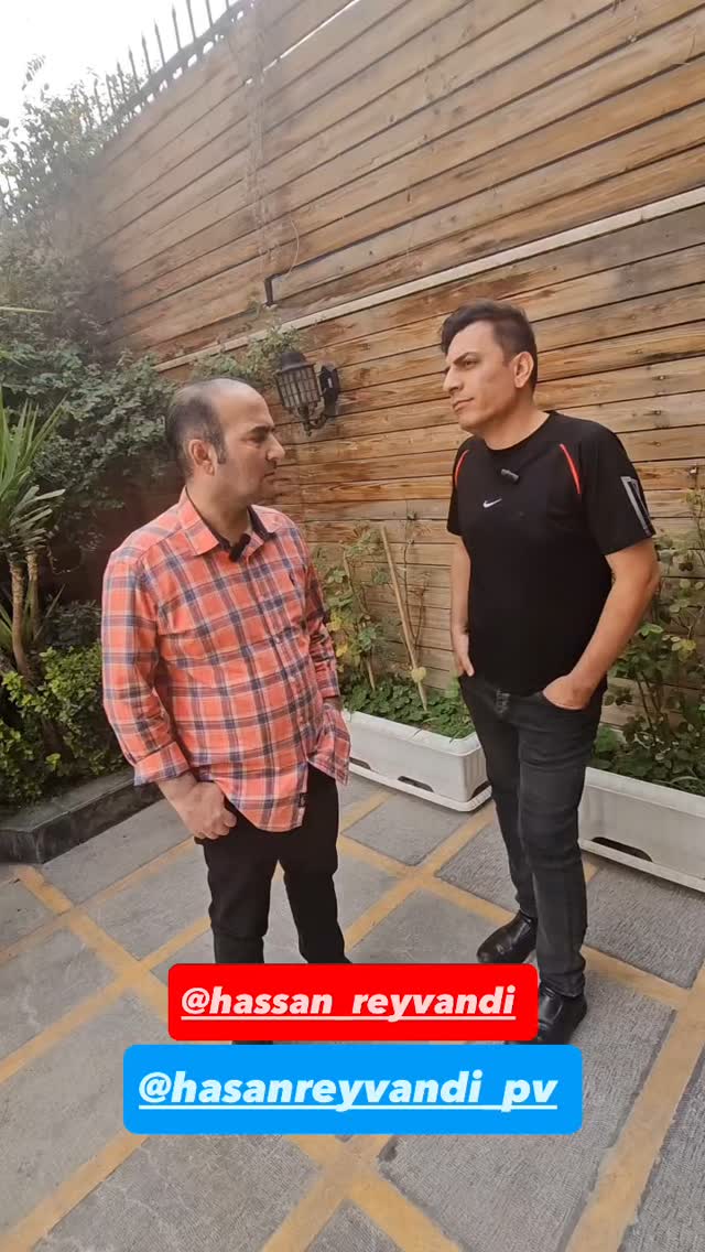  جدید ترین استوری اینستاگرام مسعود حسینی
