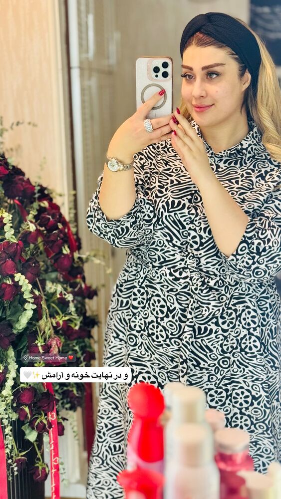  جدید ترین استوری اینستاگرام مائده حیدری