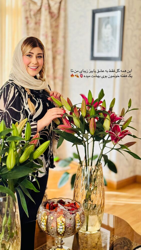  جدید ترین استوری اینستاگرام مائده حیدری