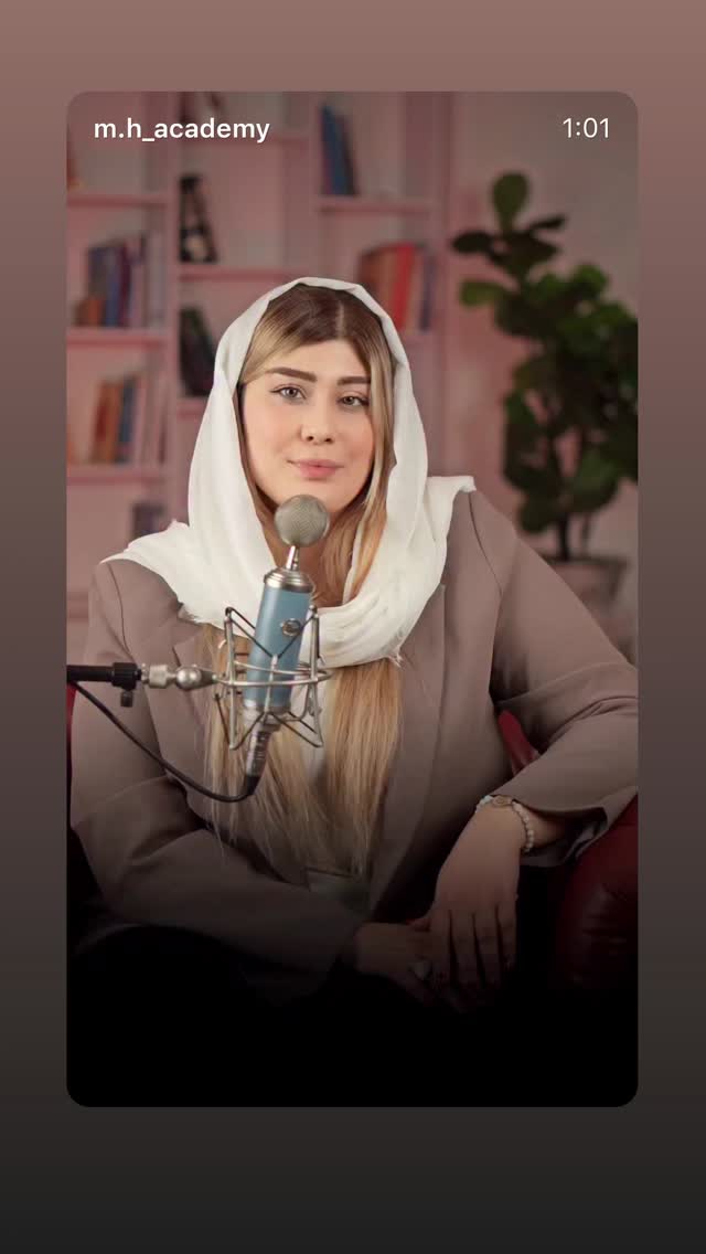  جدید ترین استوری اینستاگرام مائده حیدری
