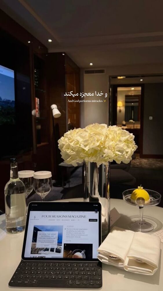  جدید ترین استوری اینستاگرام مائده حیدری