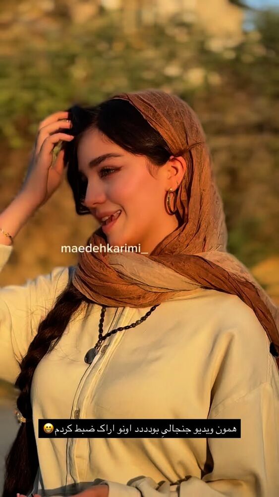  جدید ترین استوری اینستاگرام مائده کریمی