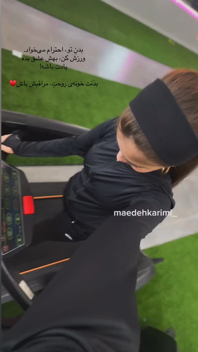  جدید ترین استوری اینستاگرام مائده کریمی