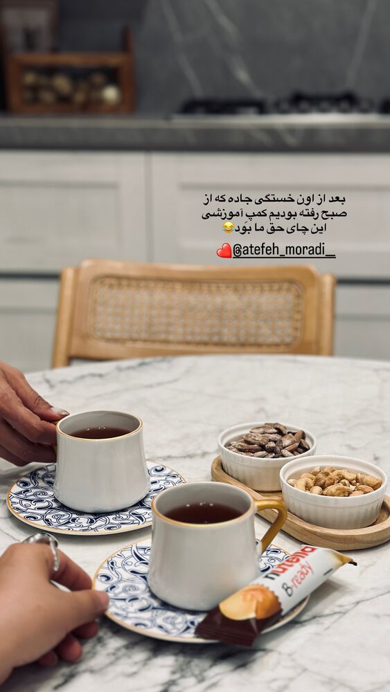  جدید ترین استوری اینستاگرام مائده مرادی