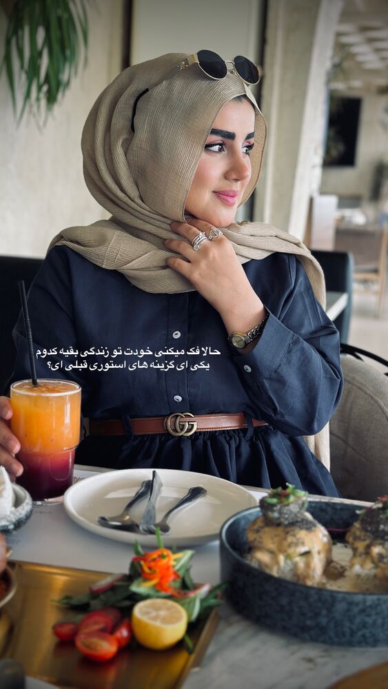  جدید ترین استوری اینستاگرام مائده مرادی