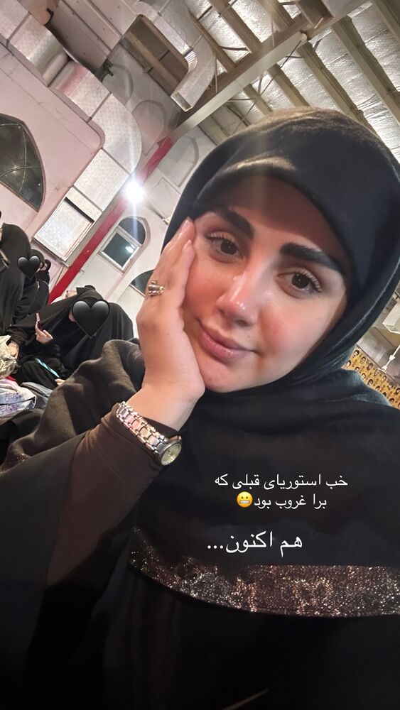  جدید ترین استوری اینستاگرام مائده مرادی