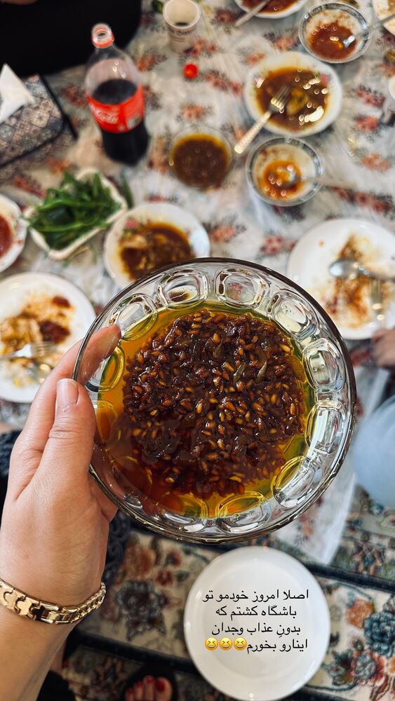  جدید ترین استوری اینستاگرام مائده مرادی