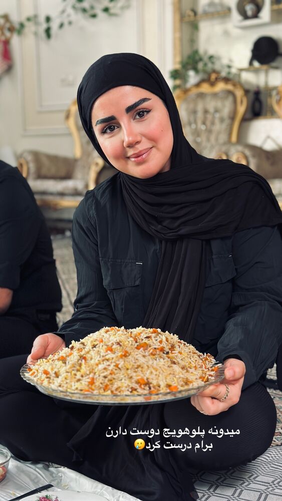  جدید ترین استوری اینستاگرام مائده مرادی