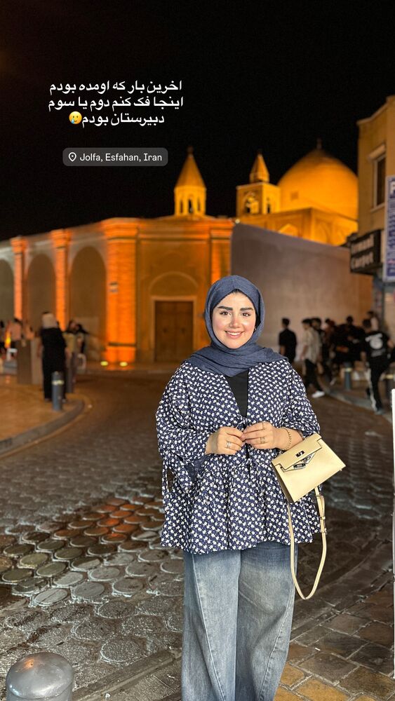  جدید ترین استوری اینستاگرام مائده مرادی