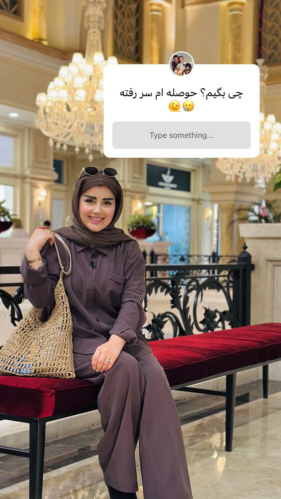  جدید ترین استوری اینستاگرام مائده مرادی
