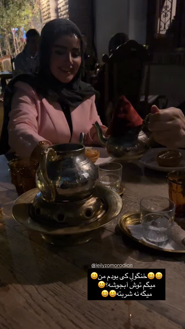  جدید ترین استوری اینستاگرام مائده مرادی