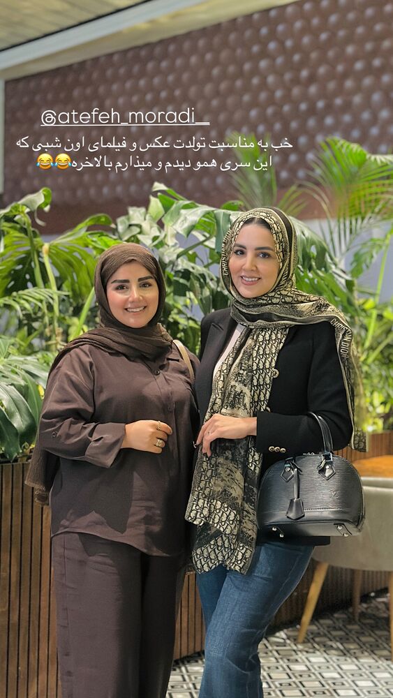  جدید ترین استوری اینستاگرام مائده مرادی