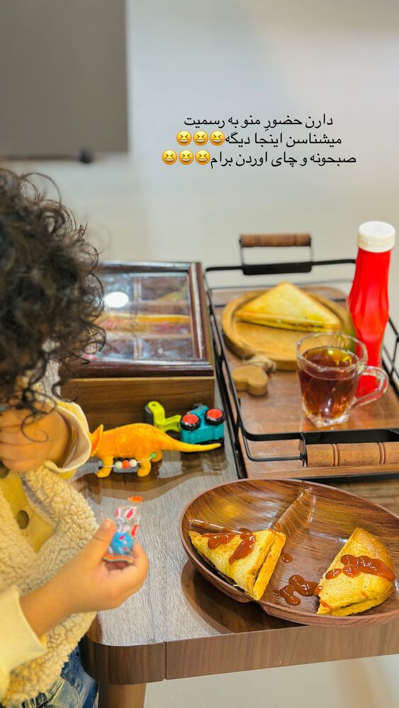  جدید ترین استوری اینستاگرام مائده مرادی