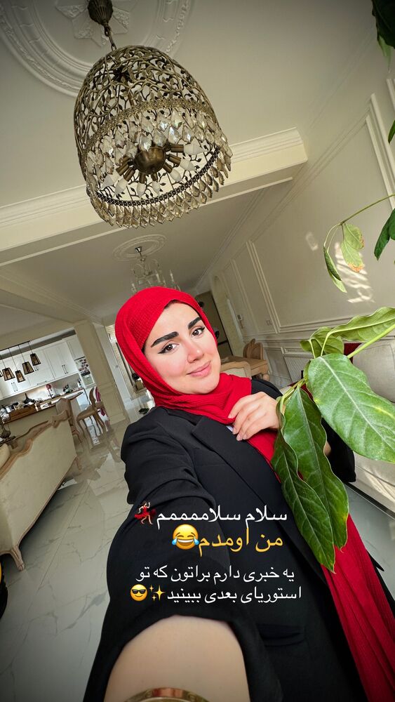  جدید ترین استوری اینستاگرام مائده مرادی