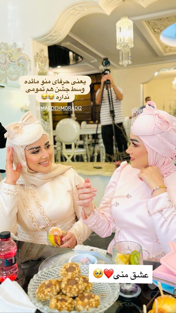  جدید ترین استوری اینستاگرام مائده مرادی