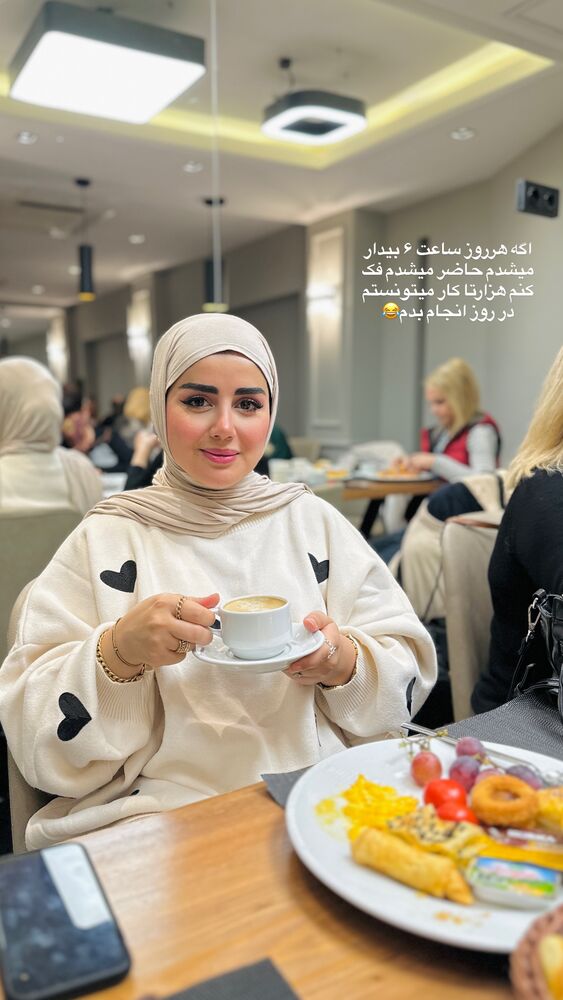  جدید ترین استوری اینستاگرام مائده مرادی