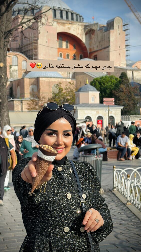  جدید ترین استوری اینستاگرام مائده مرادی
