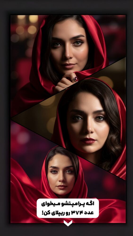  جدید ترین استوری اینستاگرام مائده کاظمی