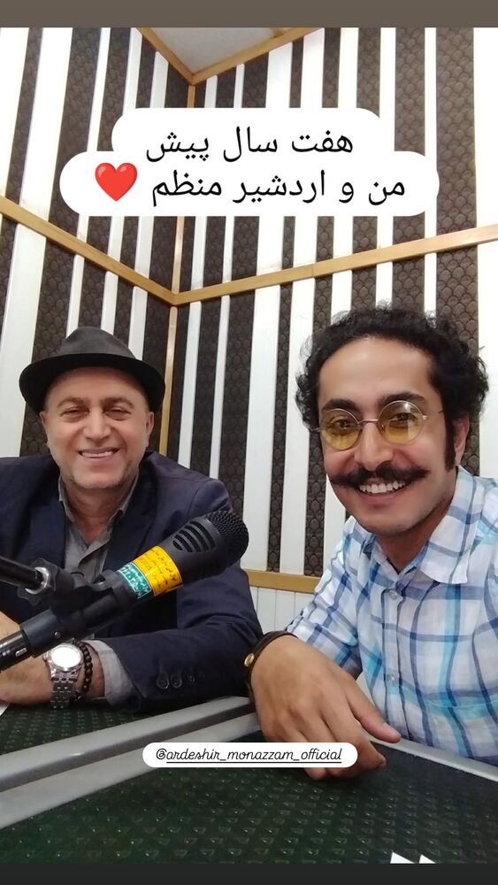  جدید ترین استوری اینستاگرام مهبد قناعت پیشه