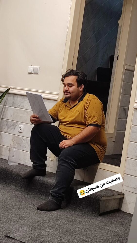  جدید ترین استوری اینستاگرام مهدی مرتضوی