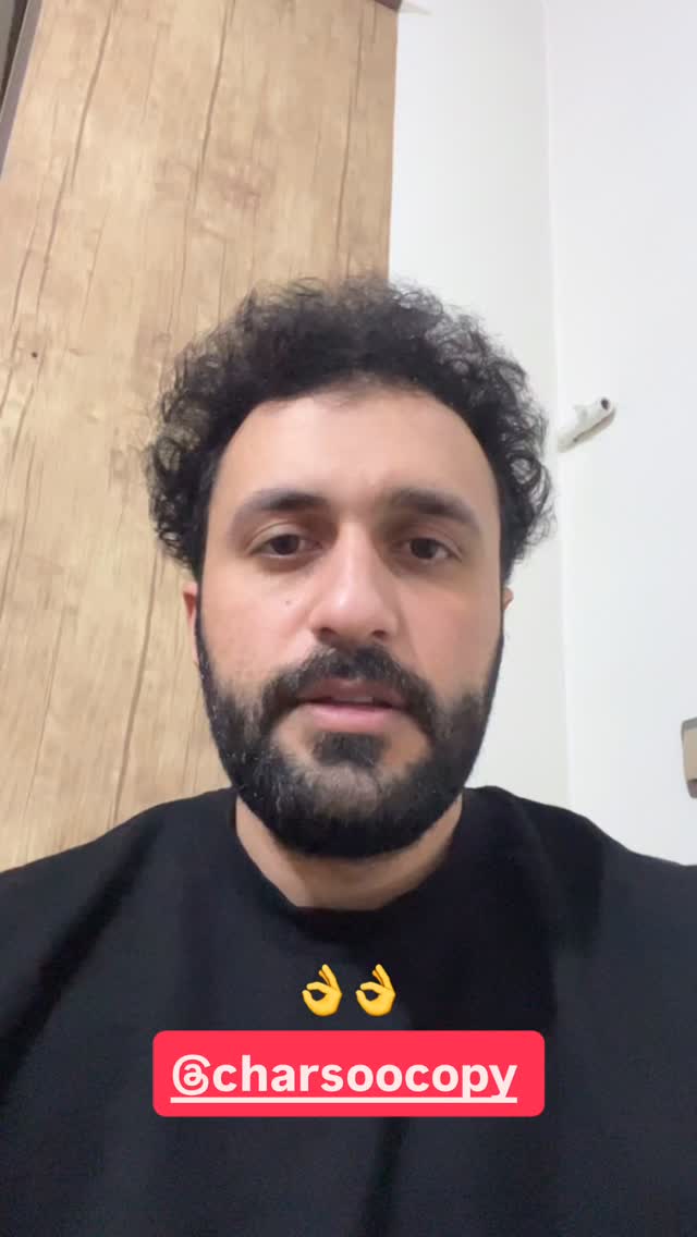  جدید ترین استوری اینستاگرام سید مهدی حسینیان