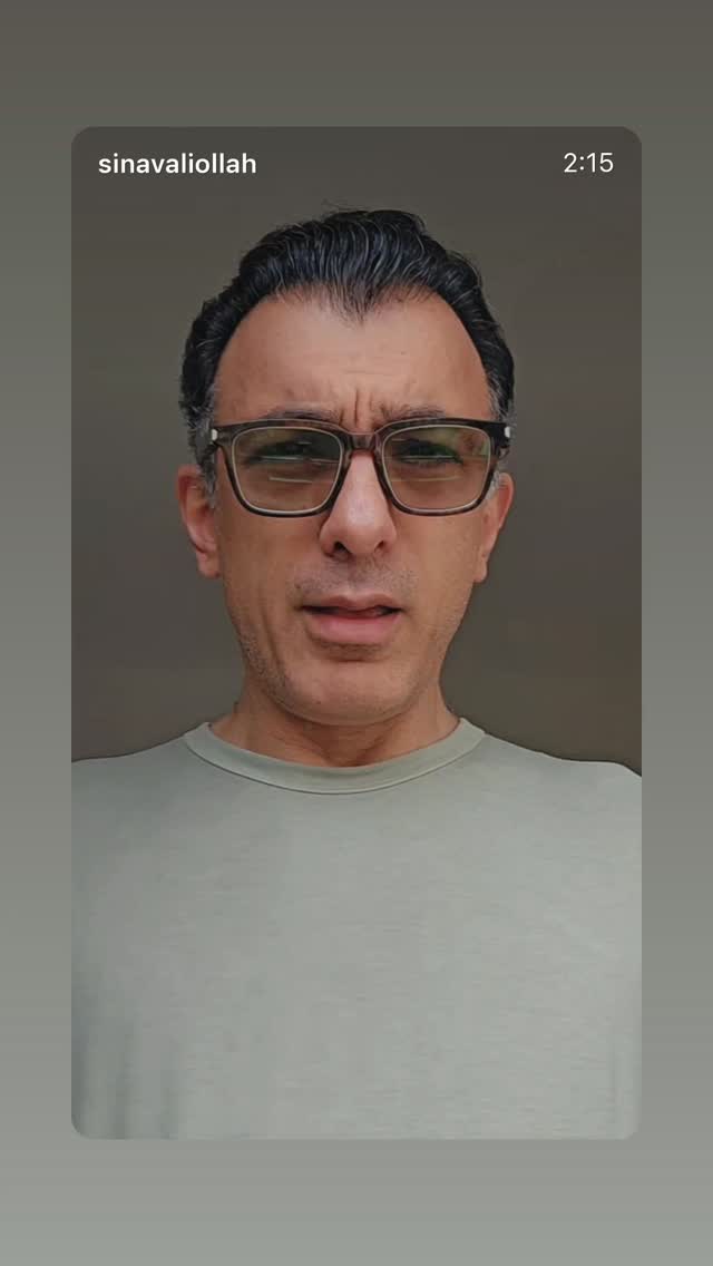  جدید ترین استوری اینستاگرام مهديه محمدخانى