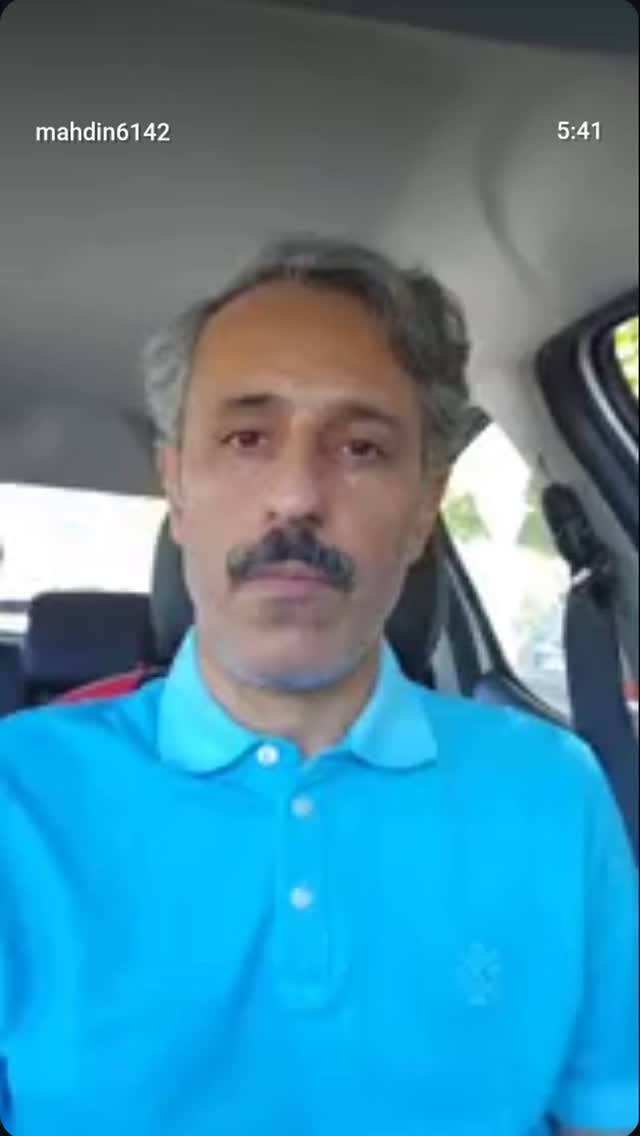  جدید ترین استوری اینستاگرام مهدی نصیری