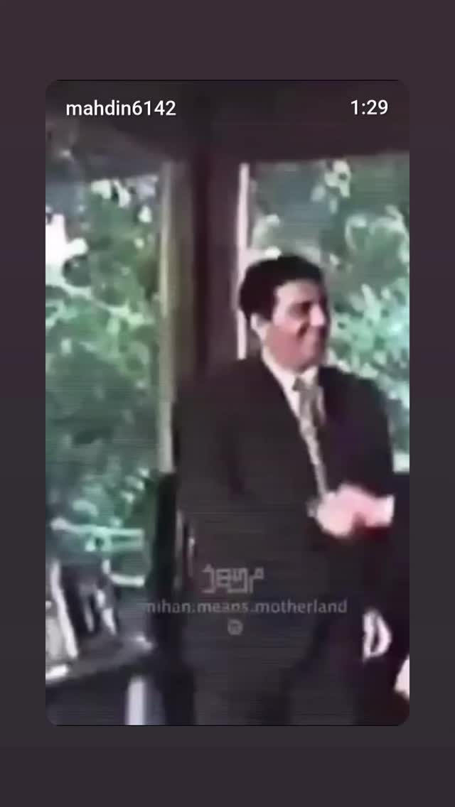  جدید ترین استوری اینستاگرام مهدی نصیری