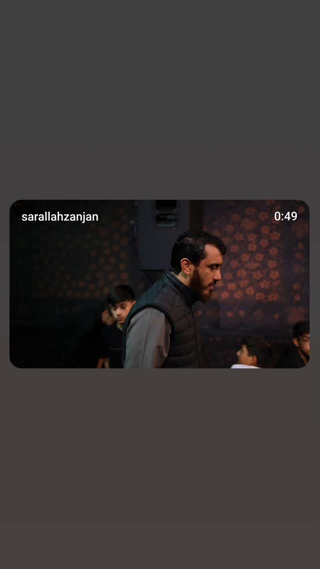  جدید ترین استوری اینستاگرام مهدی رسولی