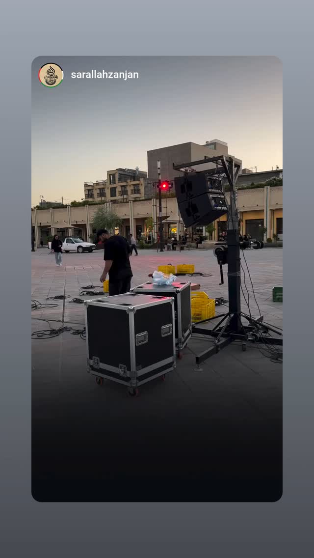  جدید ترین استوری اینستاگرام مهدی رسولی