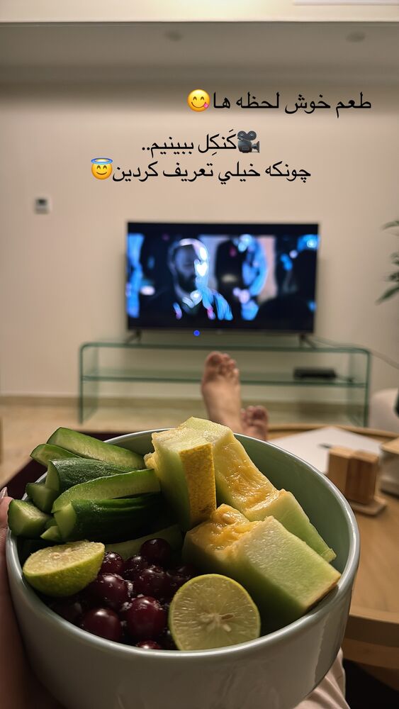  جدید ترین استوری اینستاگرام مهدیس مباشرتی