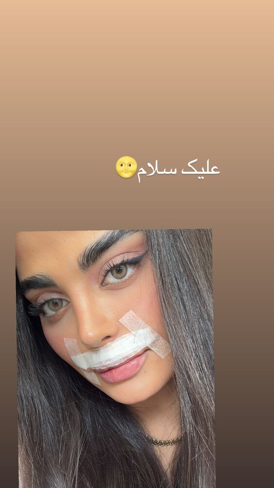  جدید ترین استوری اینستاگرام مهدیس مباشرتی