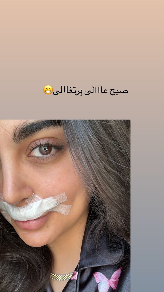  جدید ترین استوری اینستاگرام مهدیس مباشرتی