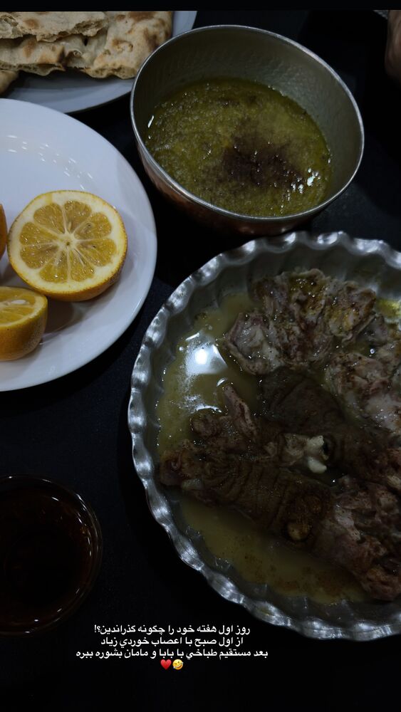  جدید ترین استوری اینستاگرام مهدیس مباشرتی