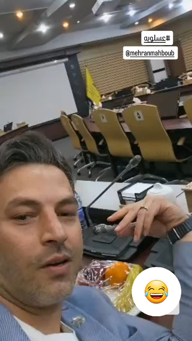  جدید ترین استوری اینستاگرام محمود ایرانی