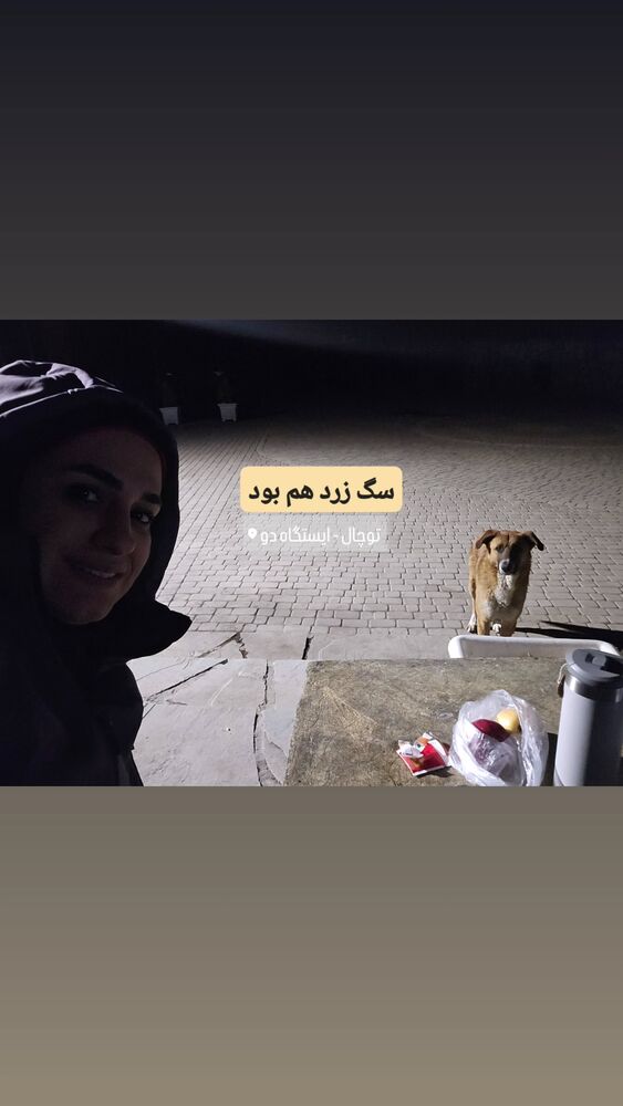  جدید ترین استوری اینستاگرام مهسا شمس