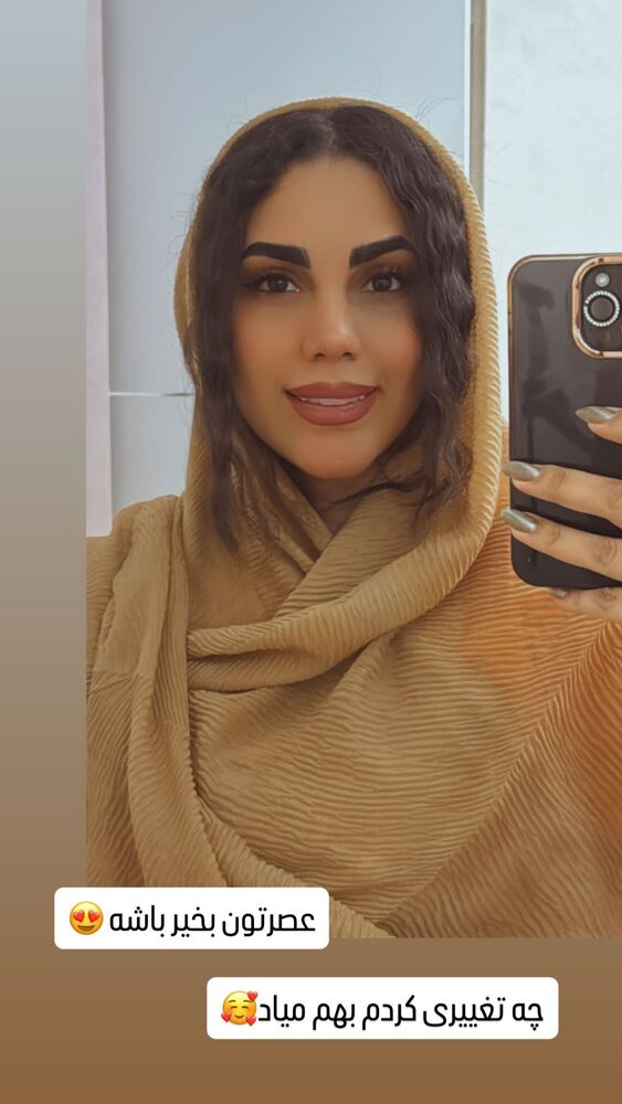  جدید ترین استوری اینستاگرام مهسا طهرانی