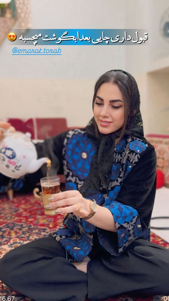  جدید ترین استوری اینستاگرام مهسا طهرانی