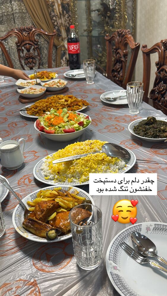  جدید ترین استوری اینستاگرام مهسا باصری