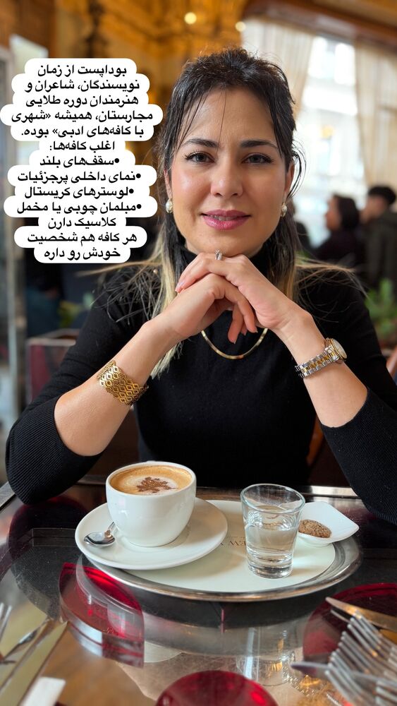  جدید ترین استوری اینستاگرام مهسا مهربان