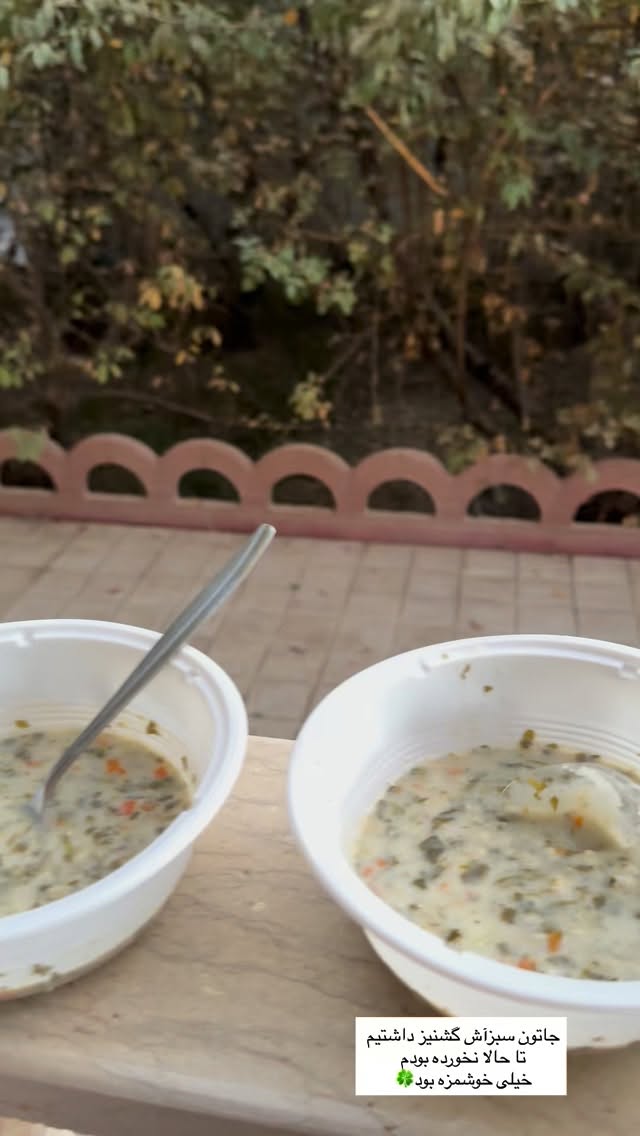  جدید ترین استوری اینستاگرام مهتاب گلی