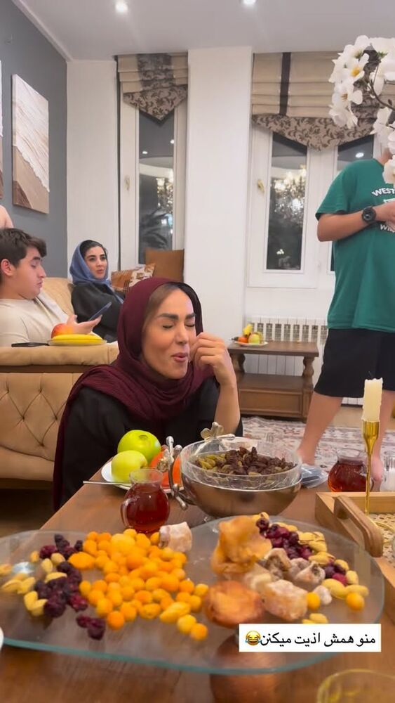  جدید ترین استوری اینستاگرام مهتاب گلی