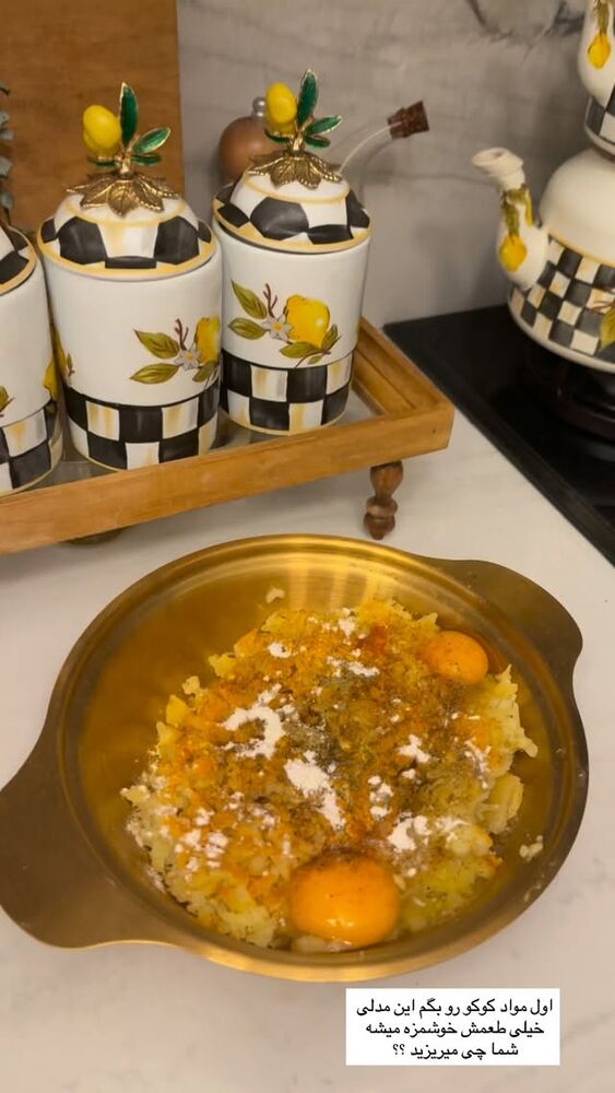  جدید ترین استوری اینستاگرام مهتاب گلی