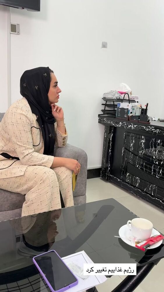  جدید ترین استوری اینستاگرام مهتاب گلی